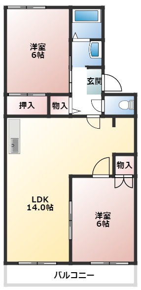 フェニックスの間取り