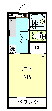 テラスかなめの間取り