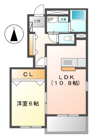 ヴィア・ラッティアIの間取り