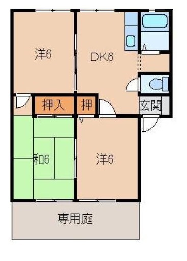 グリーンフル西川の間取り