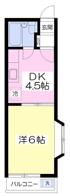 ミドリサンハイツの間取り