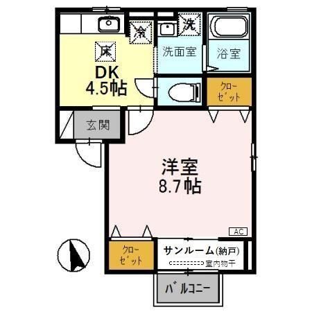 エクセラン12の間取り