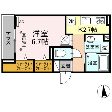 【アンタレスの間取り】