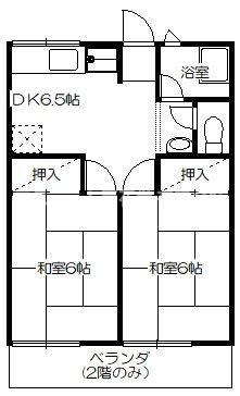 シティハイムシャンポールの間取り