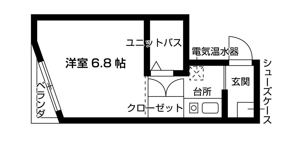 リヴェール上石川の間取り