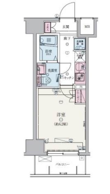 さいたま市南区白幡のマンションの間取り