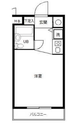 TOP新丸子の間取り