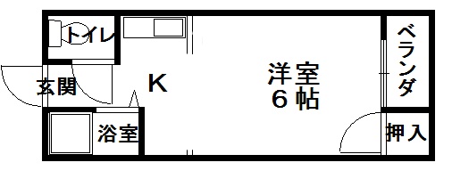 戸島プラザの間取り