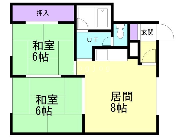 メゾンすがわらの間取り