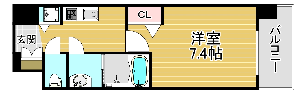 大阪WESTレジデンスの間取り