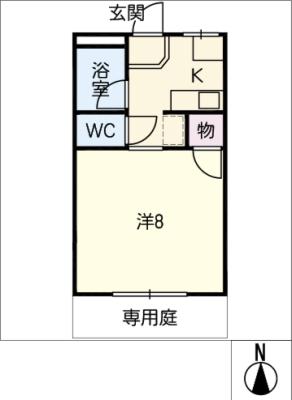 栗真ロイヤルハイツ　東棟の間取り