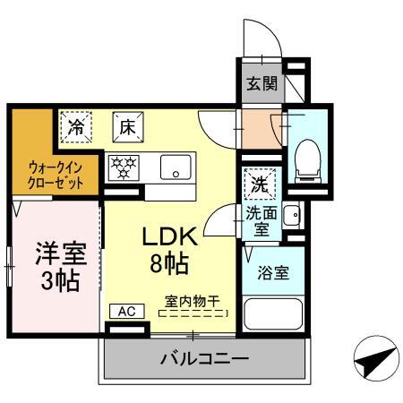 （仮称）Ｄ－ＲＯＯＭ鵠沼花沢町の間取り