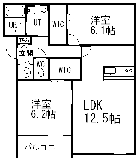 VERANOの間取り