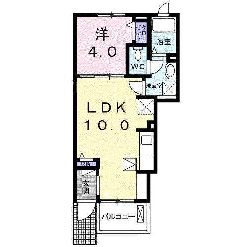 サンリット３１０Ｃの間取り