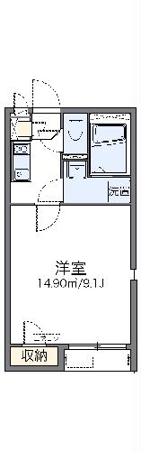 レオネクストＭＡＴＳＵＯIIの間取り