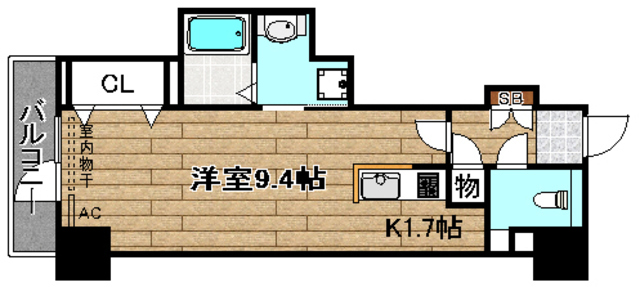 DTOWER城北の間取り