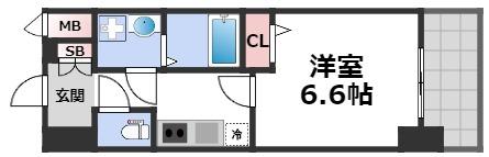 ベイサイドパークOSAKAサウスレジデンシスの間取り