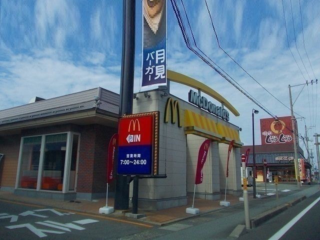 飲食店　マクドナルド　仁井田店（飲食店）まで450m