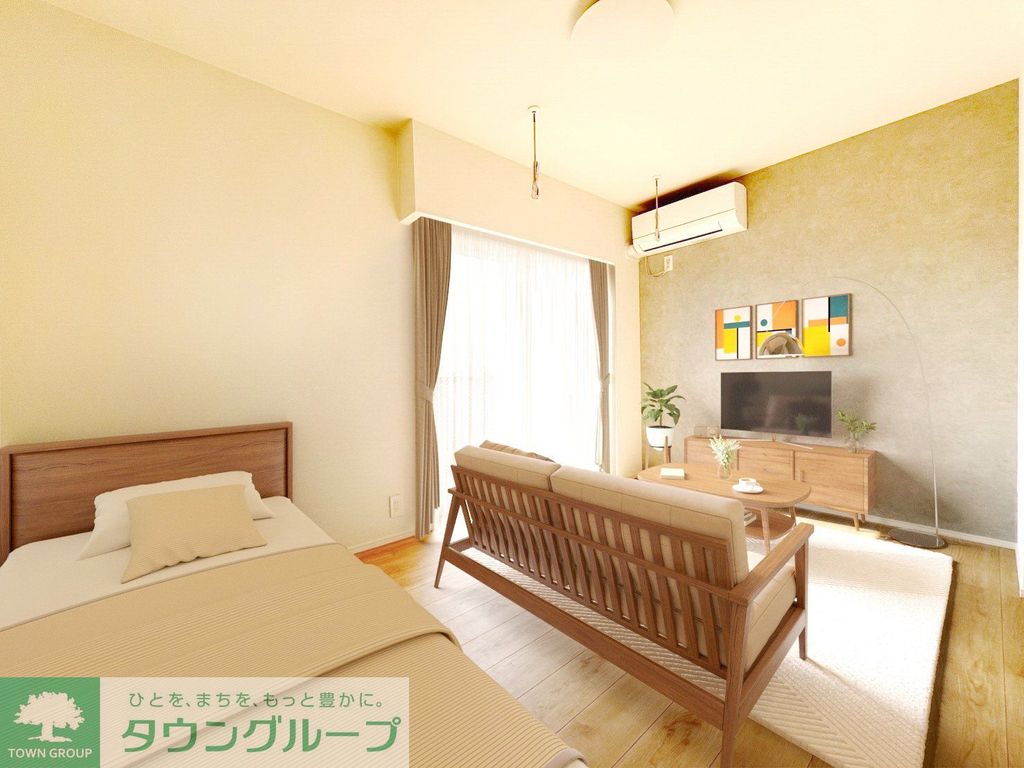 居室・リビング　※家具・家電はイメージです。