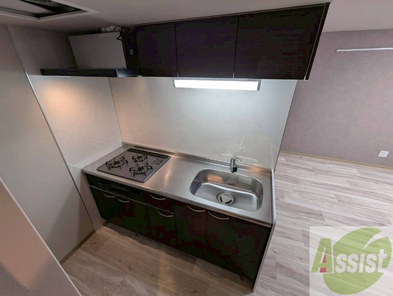 キッチン　システムキッチンなので、すぐお料理に使えます！