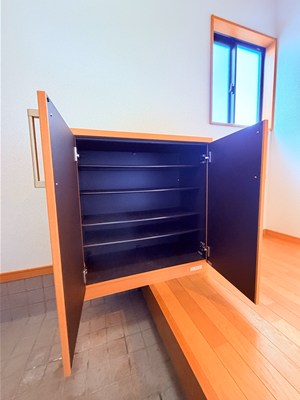 収納　収納があります