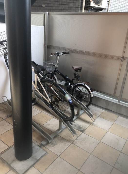 駐車場　駐輪場♪