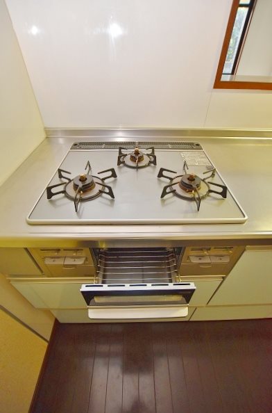 その他設備　★３口コンロビルドインシステムキッチン★