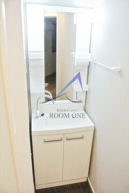 洗面設備　洗面台です。