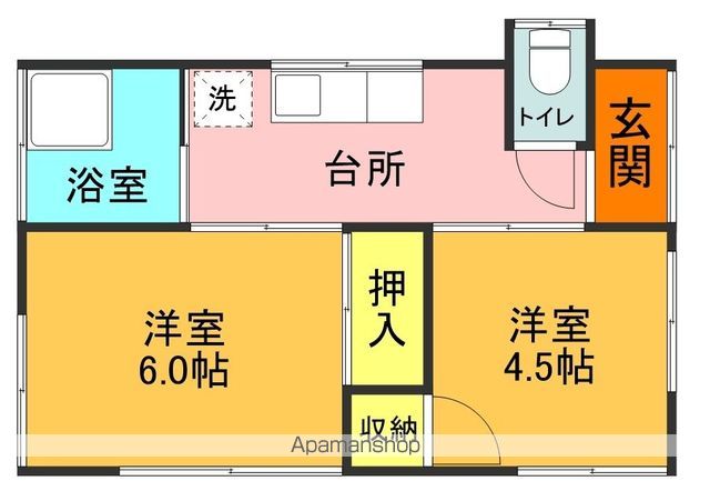 一戸建ての間取り写真