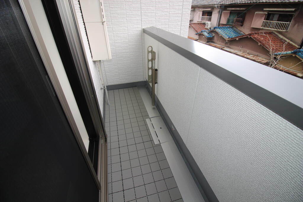 バルコニー　バルコニーを撮影