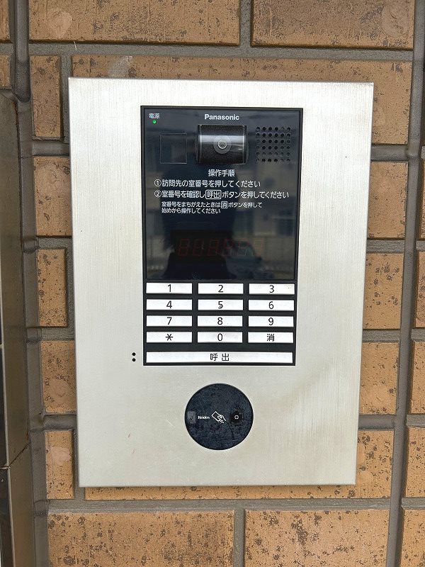 セキュリティ　モニター付きオートロック