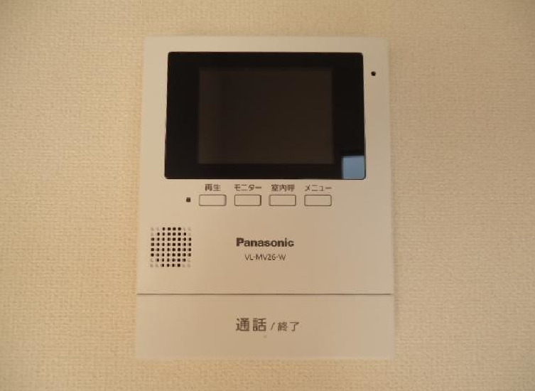 セキュリティ　TVインターホンです