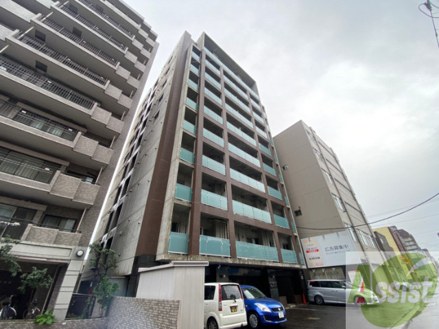 建物外観　札幌市中央区南１３条西「ＢＬＯＣＫ　ＨＩＬＬＳ」
