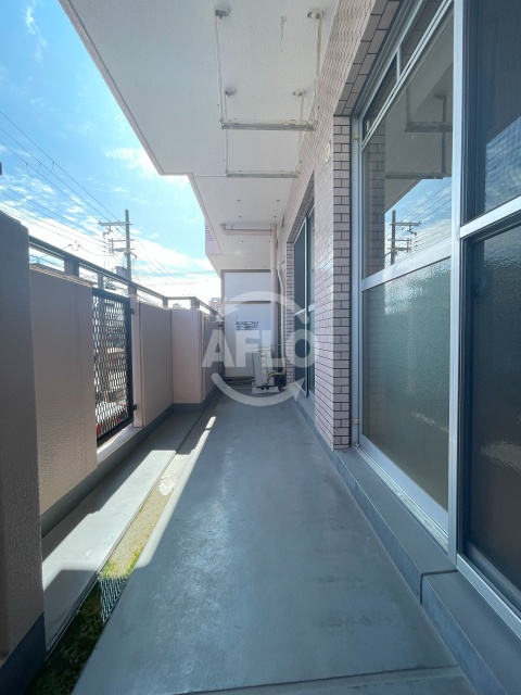 バルコニー　リバージュ住吉　バルコニー