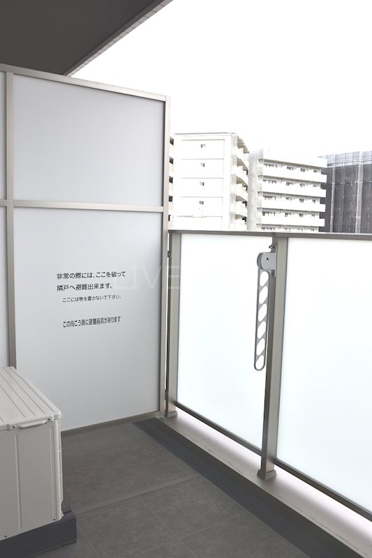 バルコニー　※別部屋のお写真になります