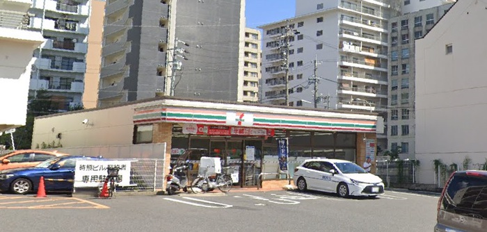 コンビニ　セブンイレブン 名古屋富士見町店（コンビニ）まで450m