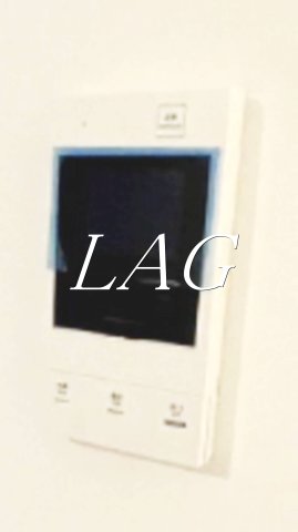 セキュリティ　モニター付きインターフォンです。