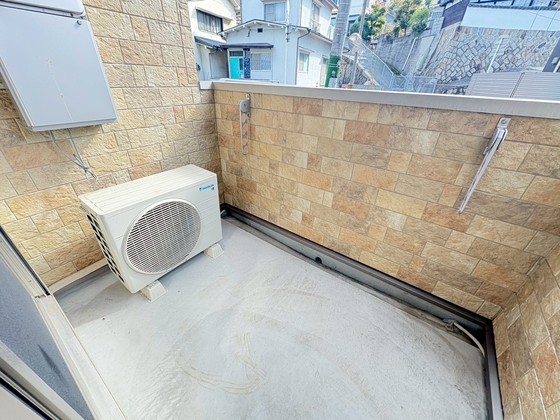 バルコニー　※別部屋の写真です