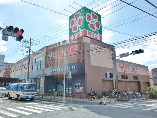 スーパー　ライフ中原井田店（スーパー）まで851m