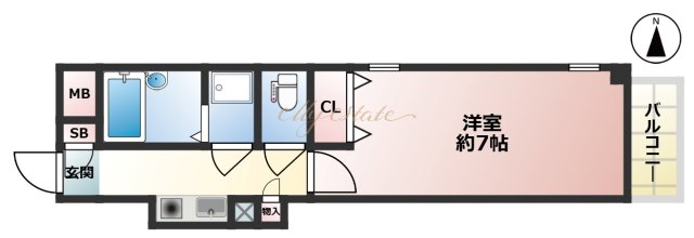 ツカプラッツの間取り写真