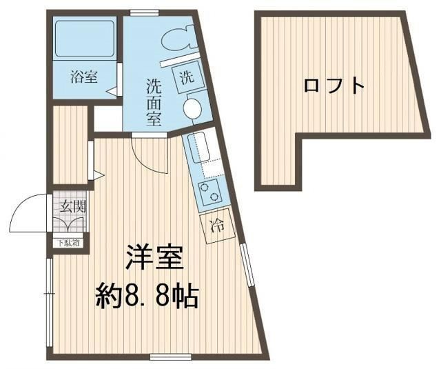 東京メトロ半蔵門線 清澄白河駅 徒歩8分 5階建 築5年の間取り写真