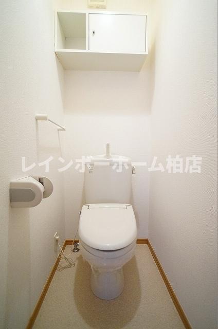 トイレ　ゆったりとした空間のトイレです