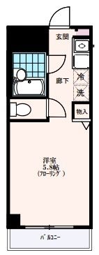 Eightyeightタチカワの間取り写真