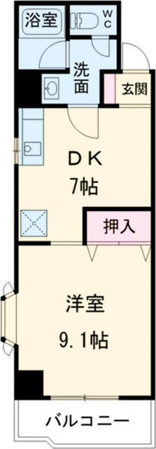 ウインズ杉の間取り写真