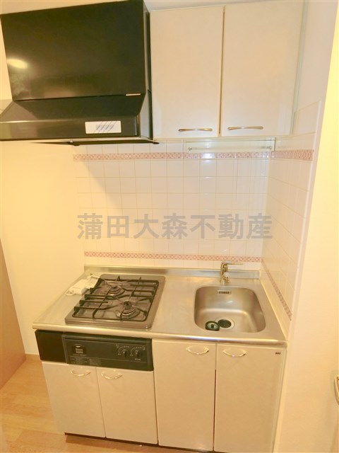キッチン　2口ガスシステムキッチン