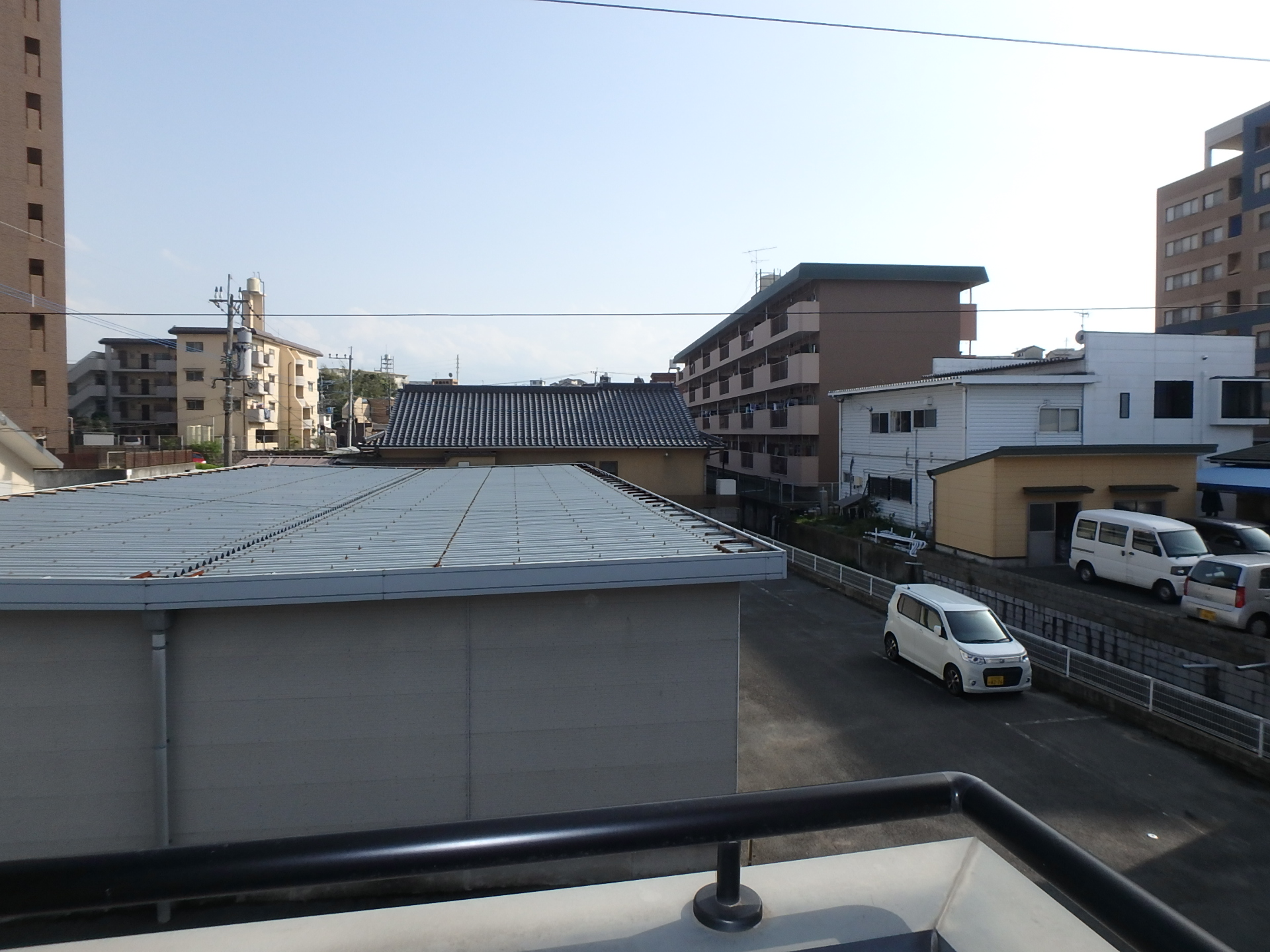 【北九州市八幡西区三ケ森のアパートの眺望】