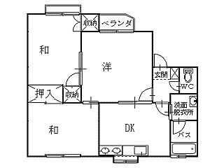 セルフィーY’Sの間取り