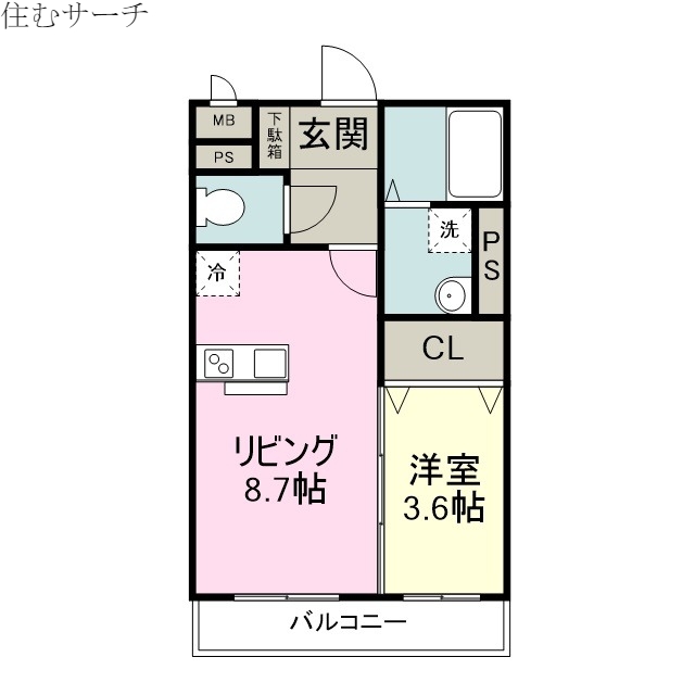 カーサセレーナの間取り