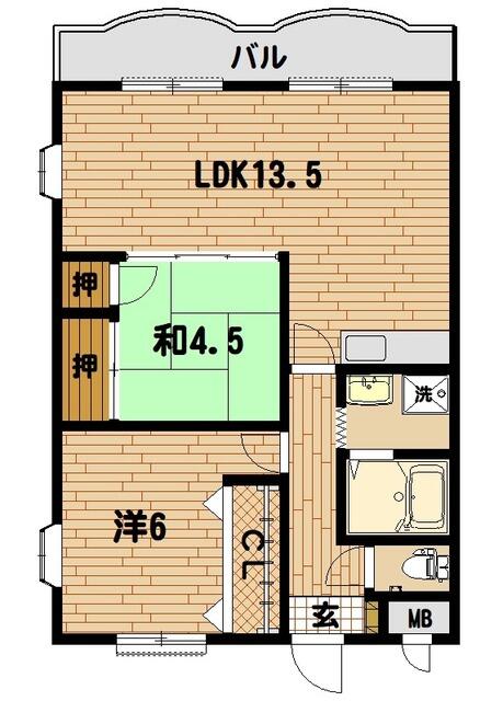 コンフォート榮の間取り