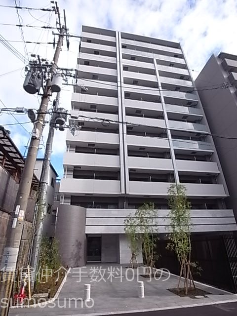 大阪市西淀川区野里のマンションの建物外観